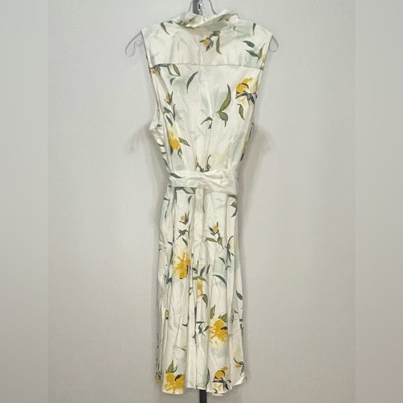 Ann Taylor Factory shirtdress. Southern Charm. Has pockets. Tie waist. Floral. - Picture 2 of 3